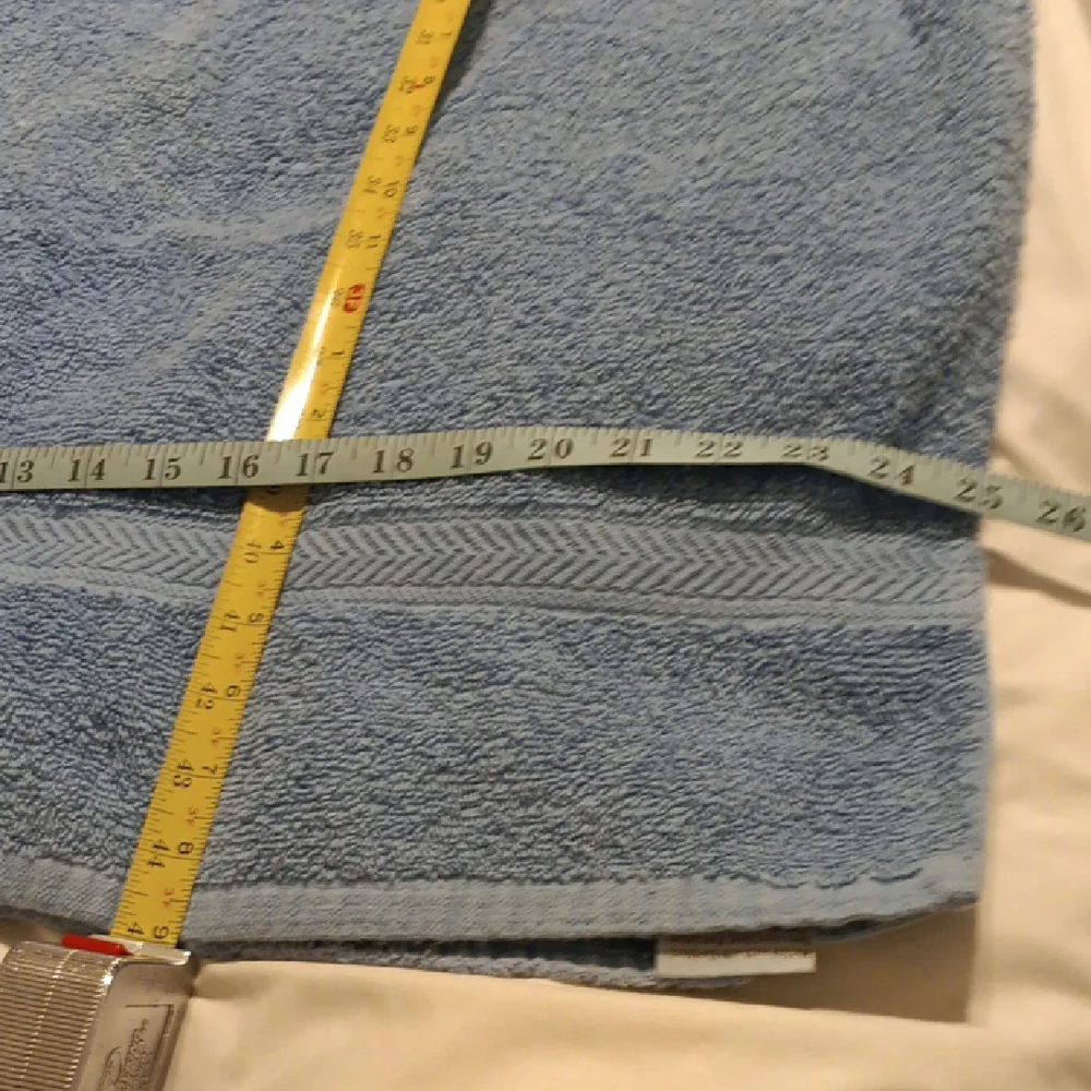 Blue Bath Towel